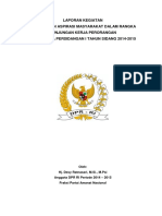 Laporan Kegiatan Penyerapan Aspirasi Masyarakat Dalam Rangka Kunjungan Kerja Perorangan Reses Masa Persidangan I Tahun Sidang PDF