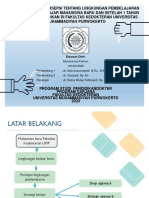 Skripsi Perbandingan Persepsi Lingkungan Belajar Dan Strategi Belajar