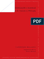 Catherine Malabou - The Heidegger Change