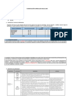 Planificación Curricular Anual-2019