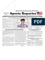 January 8 - 14, 2020  Sports Reporter