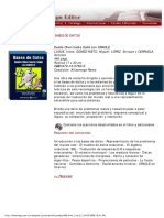 Bases de Datos Desde Chen Hasta Codd Con Oracle Irene Luque Ruiz Et Al PDF