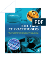 BTEC First ICT Practitioners - Core Units and Selected Specialist Units For The BTEC First Certificate and Diploma For ICT Practitioners PDF