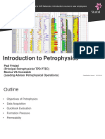6 Introduction to Petrophysics August 2015
