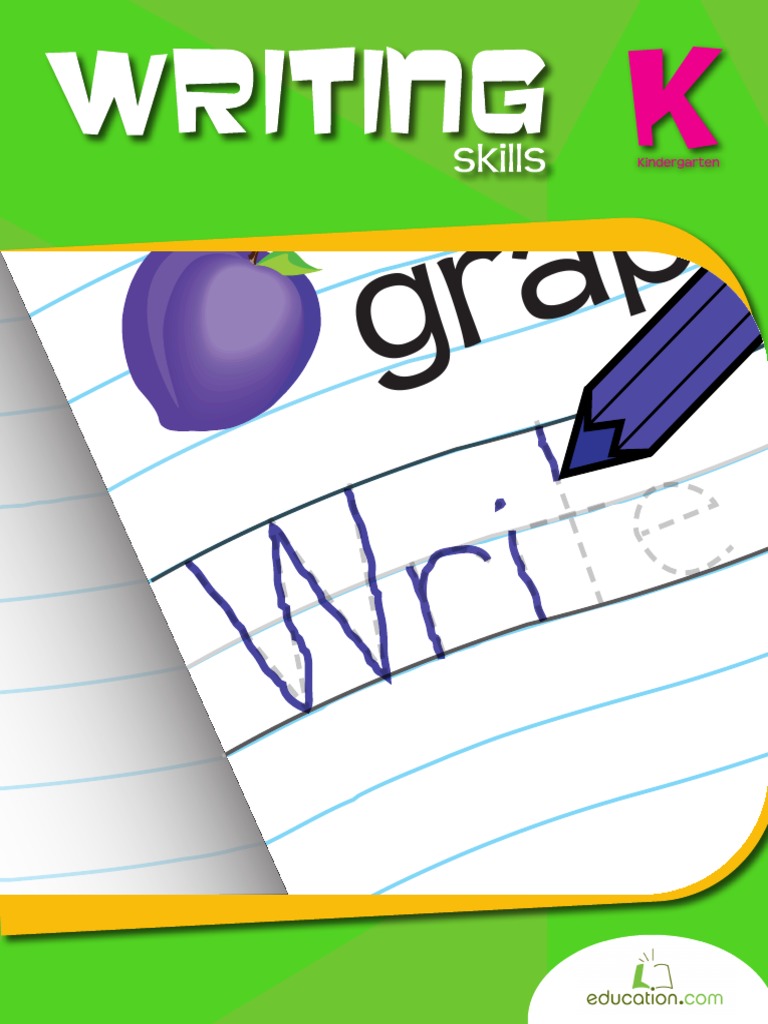 Workbook I Kindergarten I Reading & Writing - Kindergarten Writing