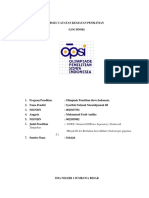 Buku Catatan Kegiatan Penelitian Nows PDF