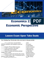 Lesson 1a-Economic Perspective