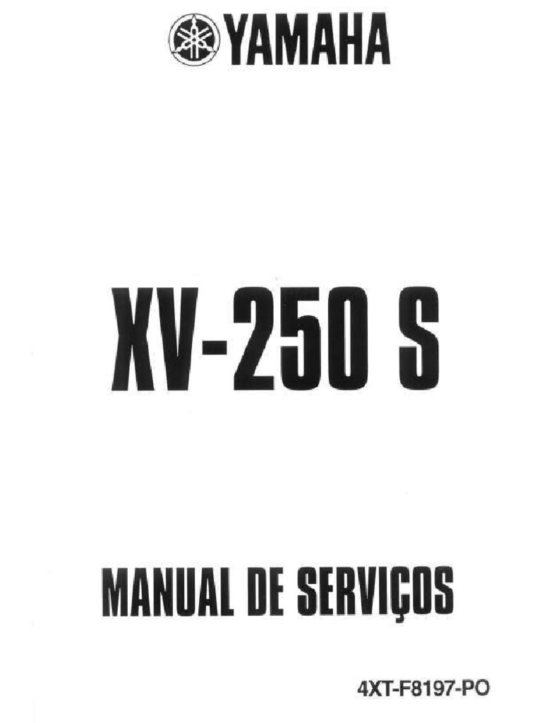 Manual - Servico - YAMAHA VIRAGO 250 PDF | PDF