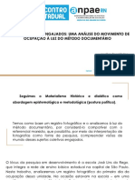 Anpae Trabalho - Sujeitos Coletivos Engajados - Uma Análise Do Movimento de Ocupação À Luz Do Método Documentário