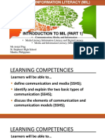 MIL PPT 01 Intro To MIL I
