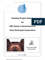 Use of ERP by PUNE Muncipality
