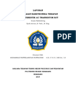 Makalah Tentang Analisis Ac Transistor BJT