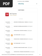 LBC Shipment Tracking Status Update | PDF | Cargo | Freight Transport