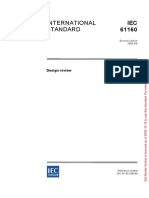 IEC 61160 Design Review