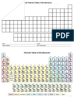 Periodic Table of Elements 1