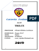 2019 - Carpeta Pedagógica - Trilce