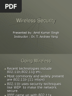 Wireless Security