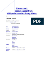 Please Read: A Personal Appeal From Wikipedia Founder Jimmy Wales