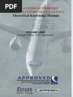 JAA ATPL BOOK 1 - Oxford Aviation - Jeppesen - Air Law PDF