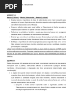 Workshop Tabernáculos - Projeto