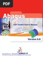 Abaqus 6 - 8 Gui - User PDF