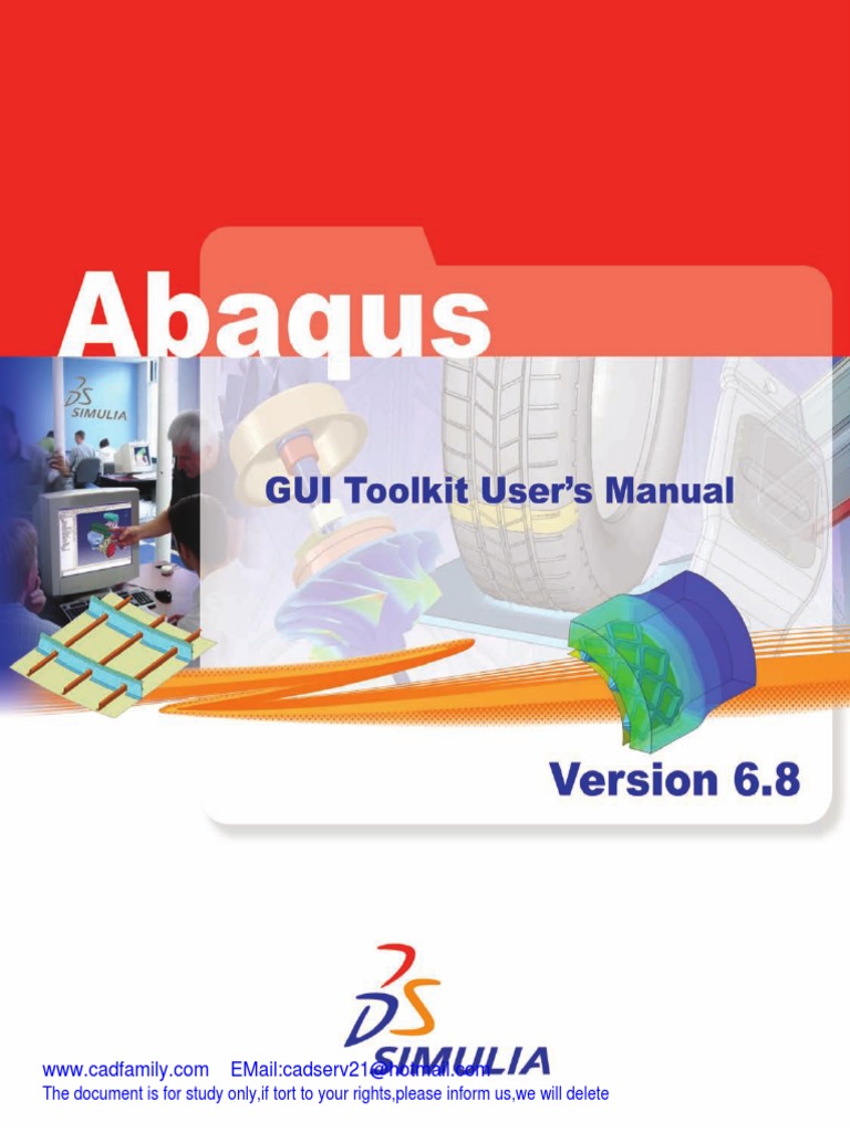 Abaqus 6 - 8 Gui - User PDF | PDF | Widget (Gui) | Graphical User ...