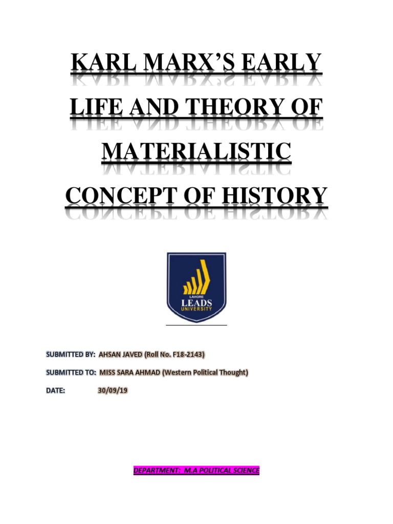 Karl Marx Pdf Karl Marx Dialectic