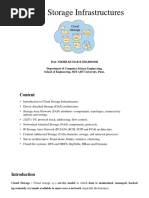 Cloud Storage Infrastructures