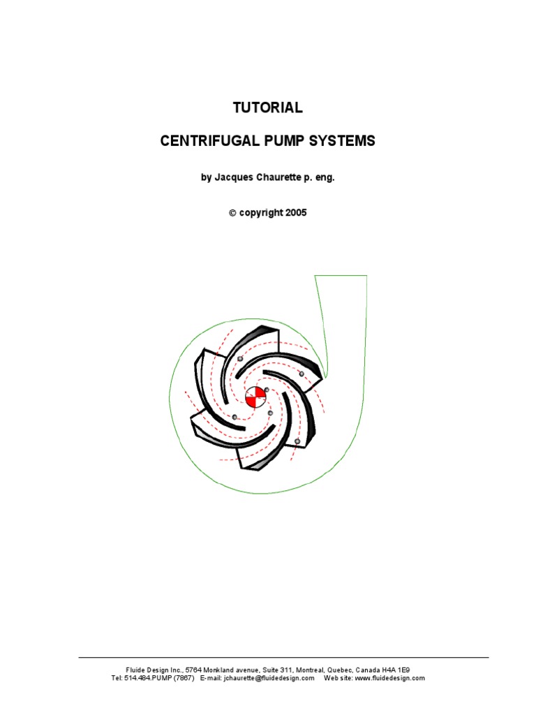 tutorial-CENTRIFUGAL PUMP SYSTEMS | PDF | Pump | Chemical Engineering
