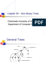 Chapter 06 - Non-Binary Trees: Chaminade University of Honolulu Department of Computer Science