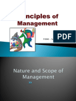 Principles and Theories of Management