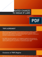 Trips Mandated Changes-X.