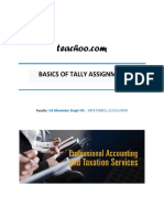 Tally Erp 9 Notes in English PDF Free Download With Examples