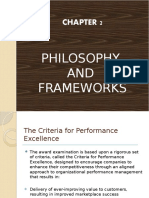The Criteria For Performance Excellence (TQM)