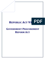 Ra 9184 Government Procurement Reform Act 1