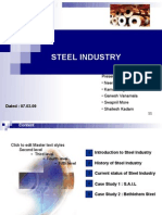 Steel Industry: Dated: 07.03.09
