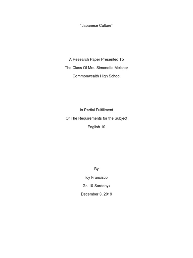 Overview of Japanese Culture | PDF | Japanese Literature | Shinto