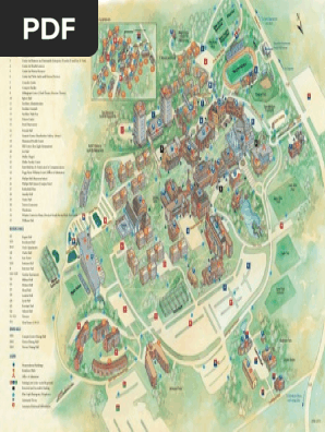 Map Of Ithaca College Ithaca College Map | Pdf | Sports | Leisure