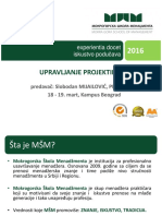 Upravljanje Projektima, o PmP-u