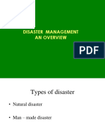 Disaster Management - An Overview