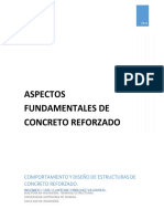 Comportamiento y Diseño de Elementos de Concreto Reforzado