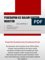 Penerapan K3 Dalam Sektor Maritim