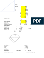 Design of 1.50KL OH Tank 9M Staging PDF