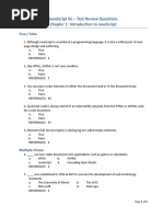 JSReview Chapter01