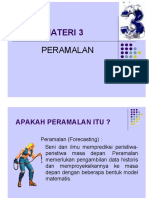 11 Materi 3 - Peramalan