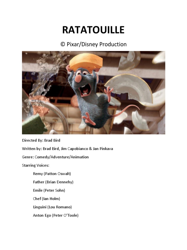 Exploring Adam Scotts Role As The Voice Of The Ratatouille Character - cpajws8