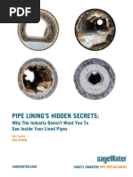 SageWater Pipe Linings Hidden Secrets