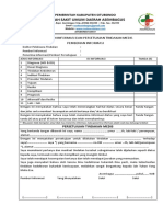 Form Pemberian Informasi Persetujuan Tindakan Medis