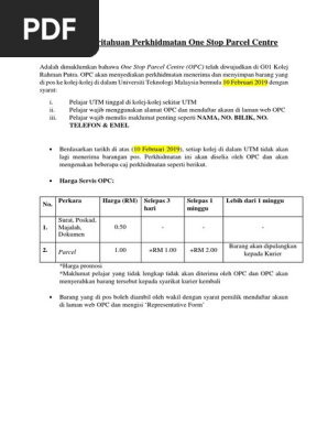 Maklumat Opc Pdf