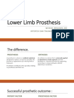 Lower Limb Prosthesis